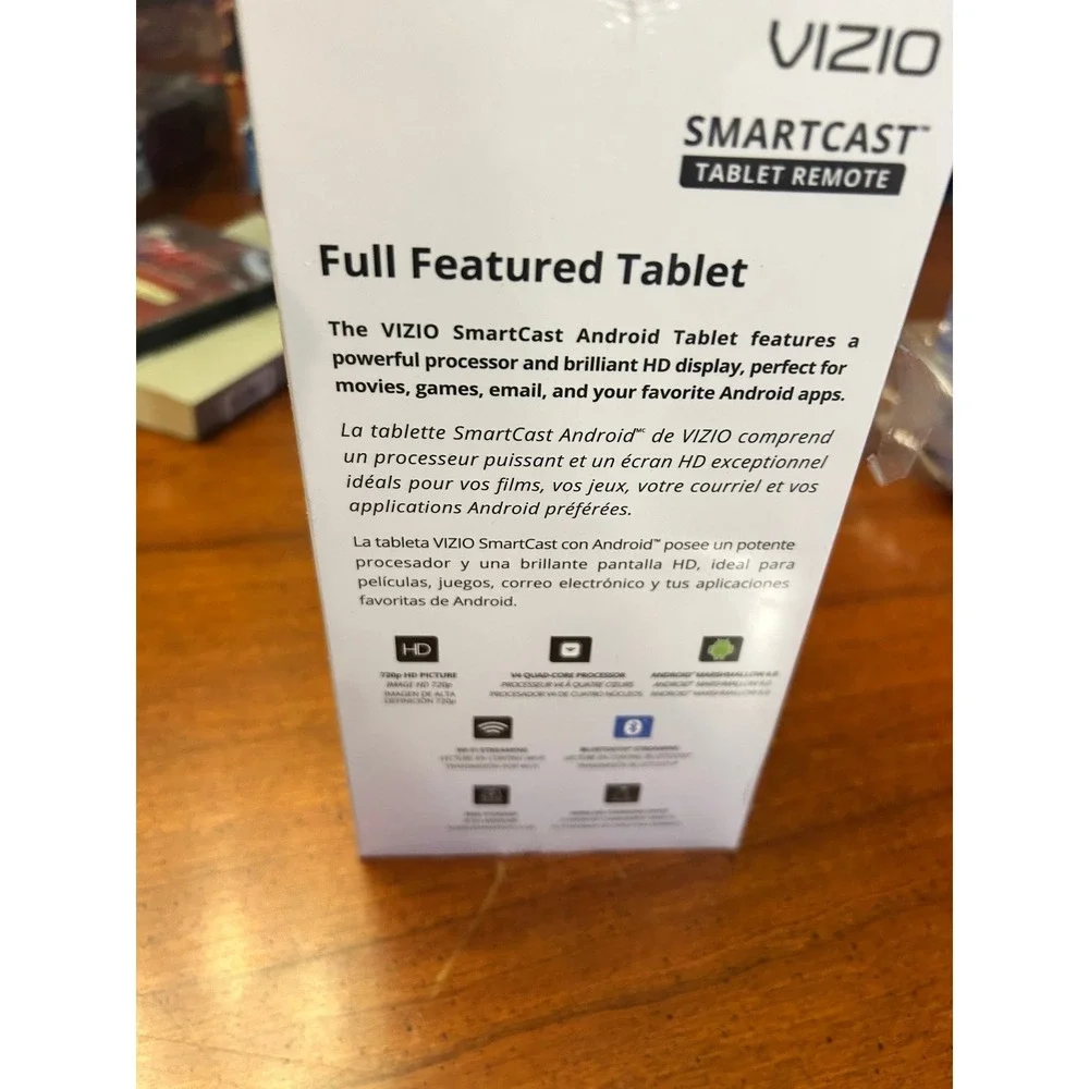 NWT Sealed VIZIO SmartCast Tablet Remote VZ10 Android HD Display Replacement